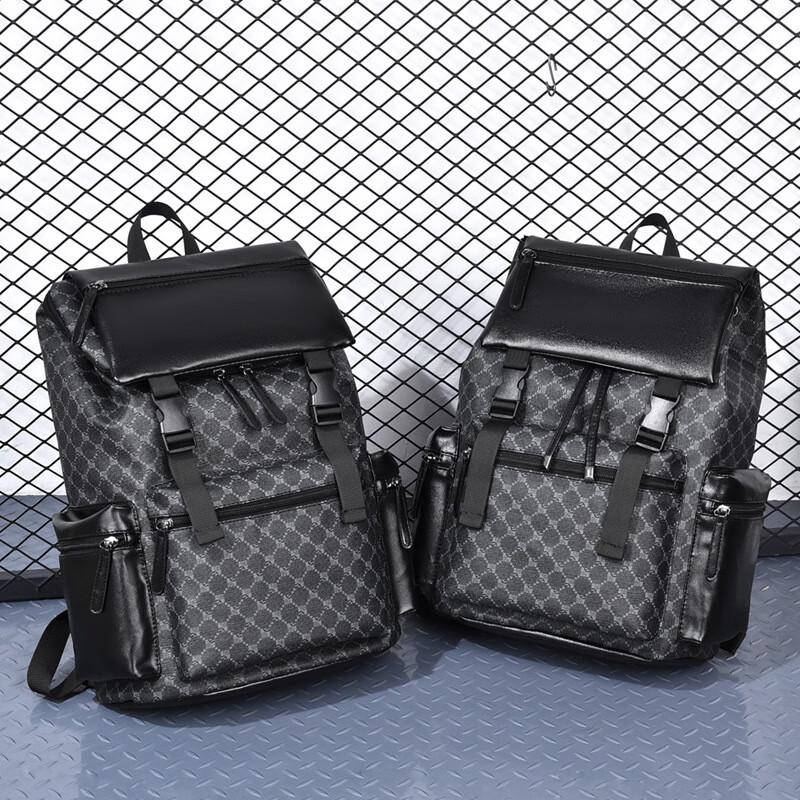 Warnerheim Men's Dual-Use Drawstring Laptop Backpack