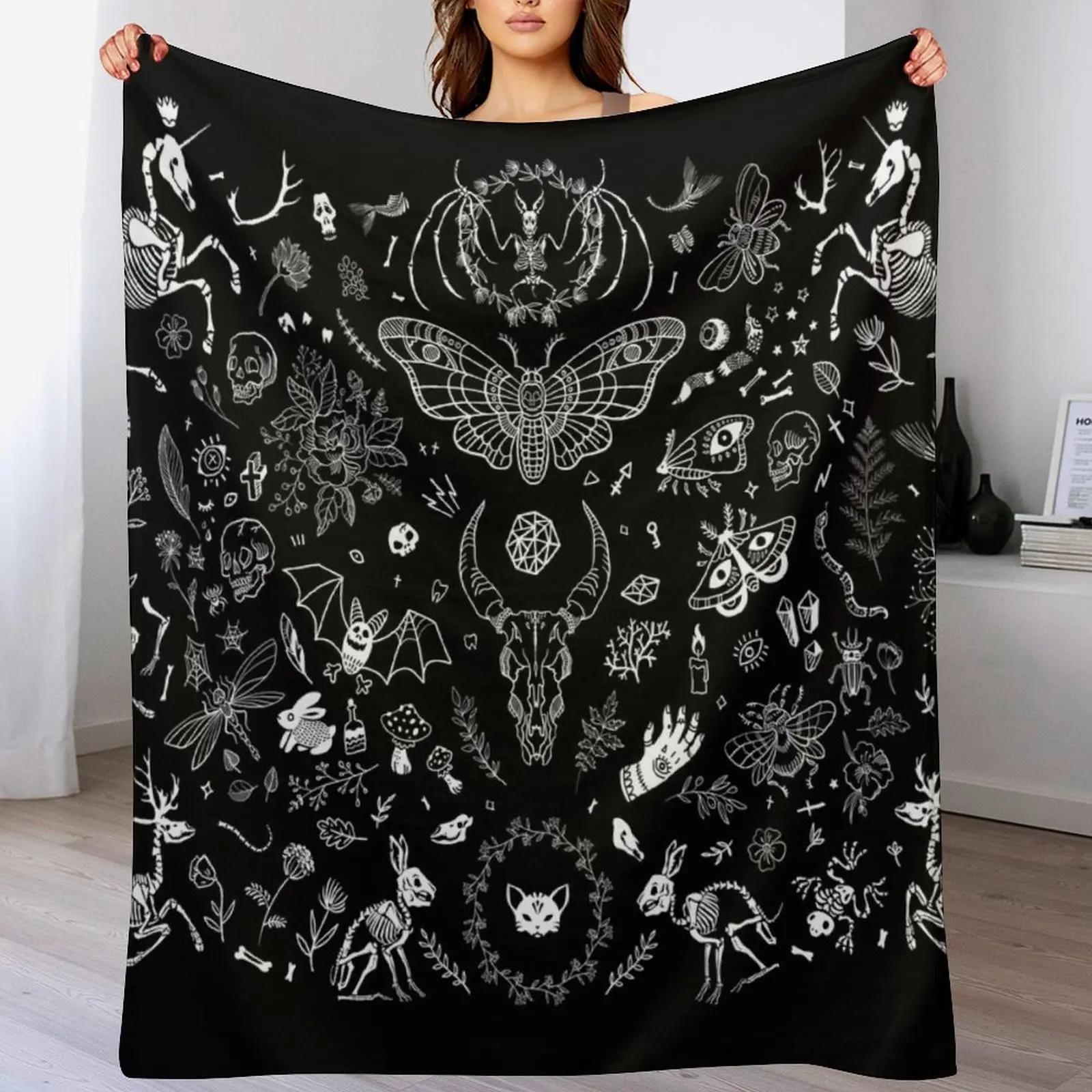 

Готический гобелен Плед Декоративный Мягкий Плед для Дивана 102x76cm(40x30in)