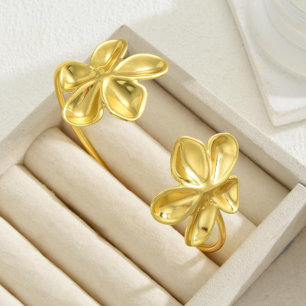 17KM Flower Bracelet For Women Bohemian Style Beaded Chain Adjustable Fashion Jewelry Summer Beach Party Gift Accessories