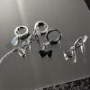 1 Set Damen Ohrringe Süß Cool Gothic Mehrere Stile Elegant Geschenk Legierung Liebesherzförmig Creolen Hänge Stecker Ohrringe Set für Verabredungen
