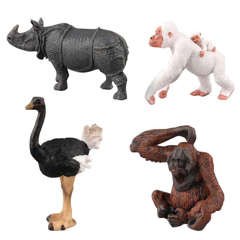 Realistic Wild Animal Models Pvc Material For Collection Learning And Nature Display Purposes
