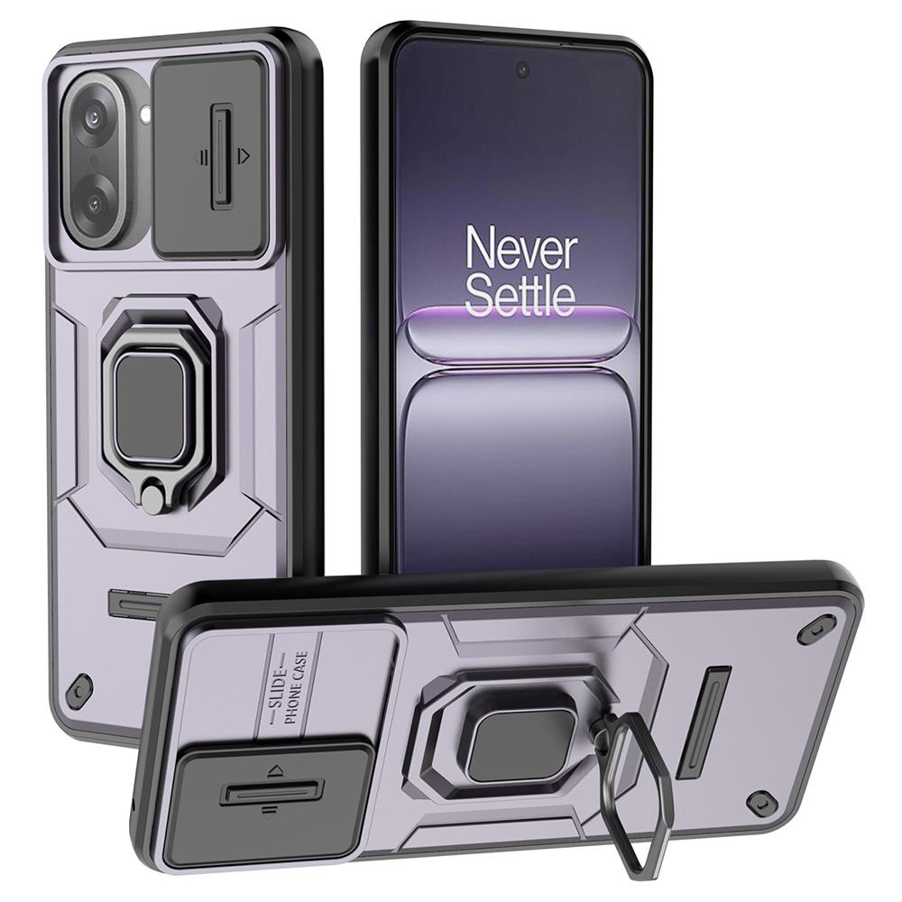 Für OnePlus Nord CE5 5G/Ace 5 Racing 5G Hülle PC+TPU Ständer Handyhülle mit Objektivabdeckung