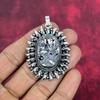 Shungite Pendant, 925 Solid Sterling Silver Gemstone Jewelry, Handmade Pendant, For Thanksgiving