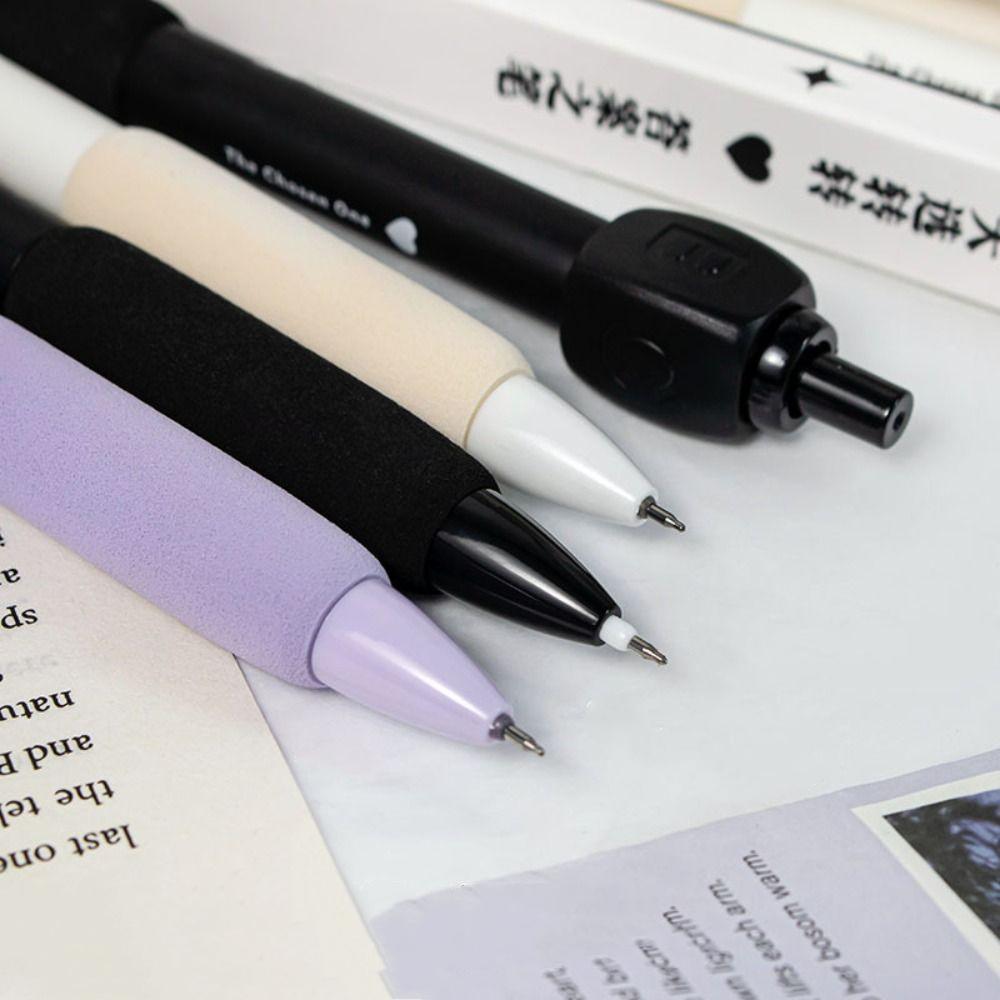2PCS Fun Rotating Choose Pen ABCD Select Ballpoint Gel Pen Rotating Answer Pen  Stationery Toys