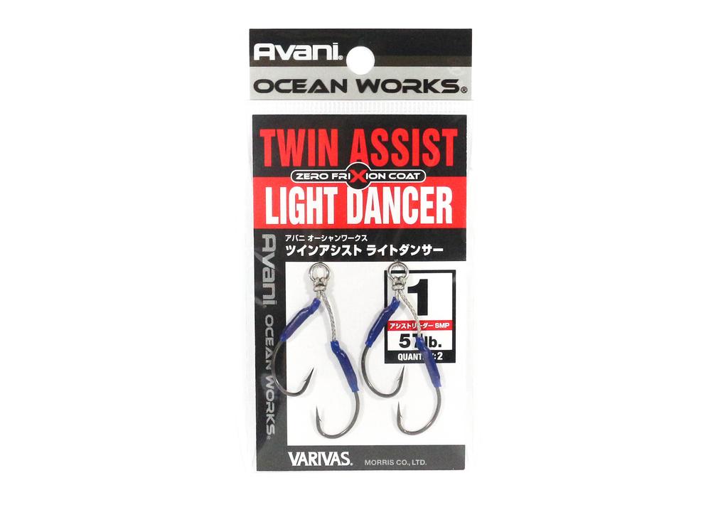 Varivas AH-76 Ocean Works Twin Assist Light Dancer Size 1 (4698)
