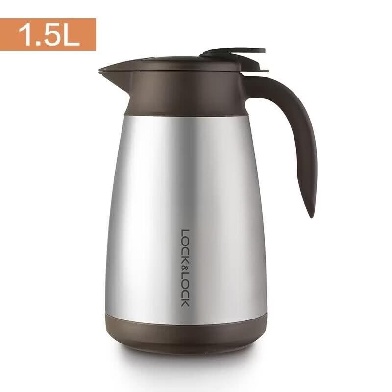 LOCKLOCK Large Capacity Vacuum Insulated Travel Thermos стальной/1,5 л/lhc1433sts