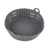 Fryer Silicone Liner Heat Resistant Elastic Washable Food Grade Reusable Fryer Basket for Cooking