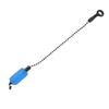 3PCS Fishing Alarm Chain Tools Iron Acrylic Portable Fishing Bobbins Hangers Bite Indicator Alerter for Outdoor Blue