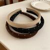 Elegant Korean Rhinestone Dot Headband and Hair Clips - Versatile and Fashionable Hair Accessory Set