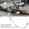 3Pcs Head Mounted Magnifying Glass Steel Ring for Watchmaker Watch Repair Tool