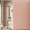 Magnetisch Vouwbaar Douchegordijn Waterdicht & Ruimtebesparend Ontwerp Met Haken Dikke Stof In 6 Kleuren Voor Moderne Badkamer Decor