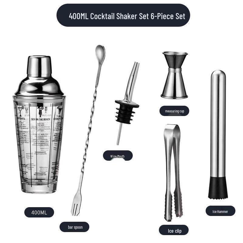Stainless Steel Cocktail Shaker Set