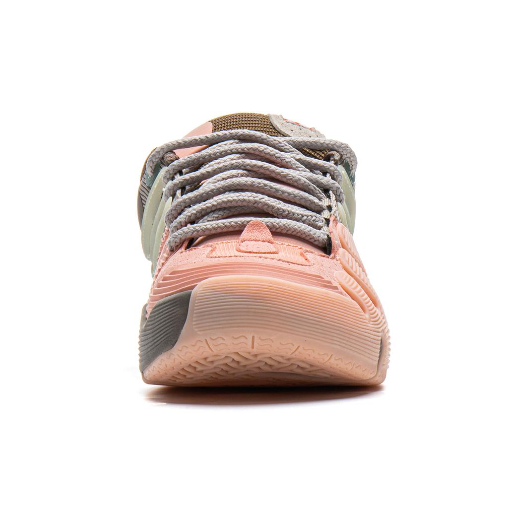 Li Ning Ice Cream Shoes Skateboard Series Trendy Sports Wear Durable Non-Slip Low-Top Skate Shoes Unisex sneaker Pink Gray Yellow AEPU083-2