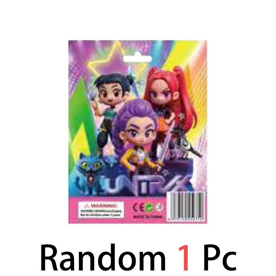 Anime Q Version Kpop Dämonenjäger Box Dämonenjäger Rumi Mira Zoey Tiger Spielzeug Schreibtischdekoration Statue Ornament Kind Weihnachtsgeschenk