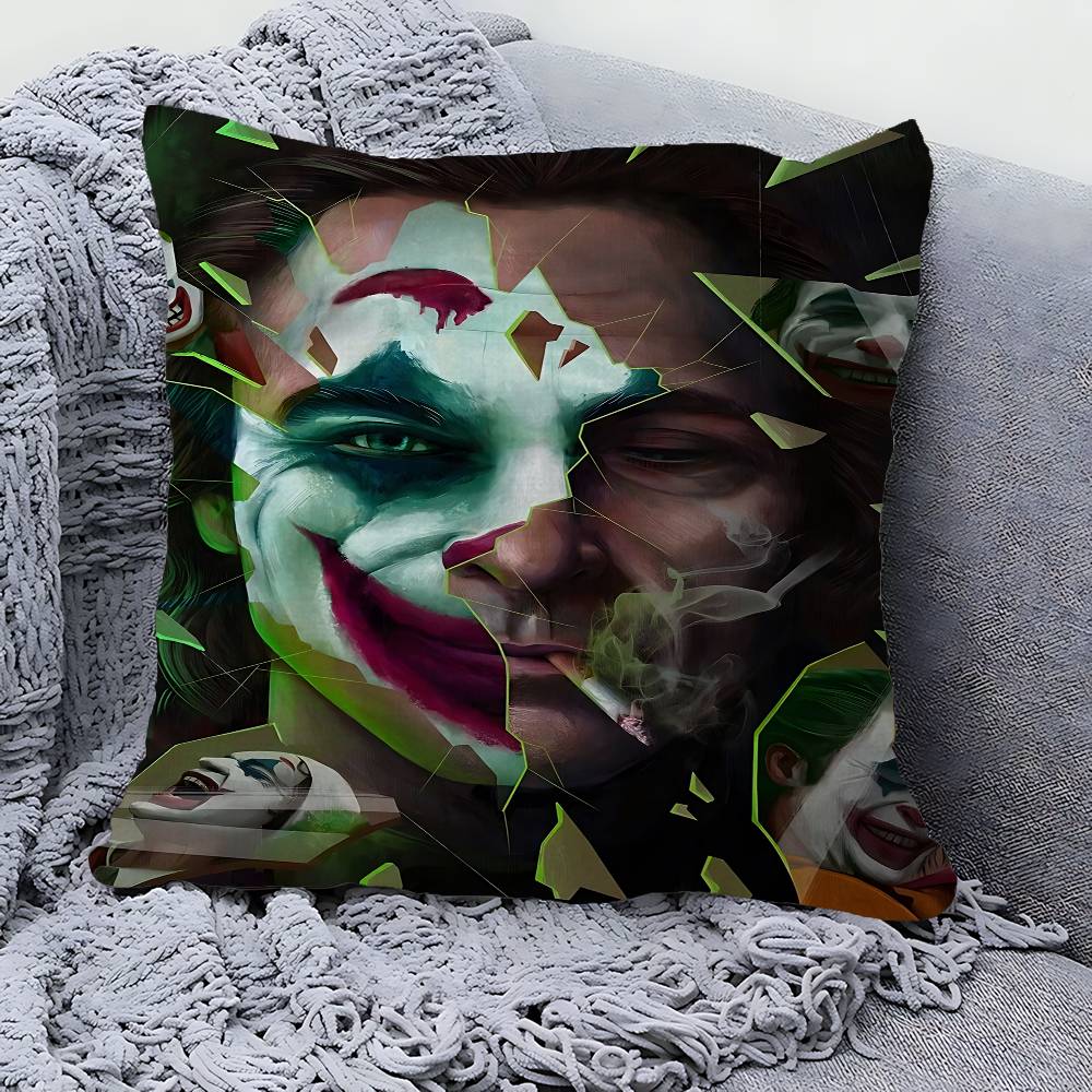 J-Joaquin P-Phoenix J-Joker Pillow Gifts Home Office Furnishings Bedroom Sofa Car Cushion Cover Case 45x45cm