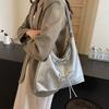 Simple Backpack Women's New Fashion Bow Tote Bag Texture Shoulder Bag