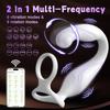 Wearable Male Rotating Prostate Massager Anal Vibrator Sex Toys Dual Penis Ring Cock Rings Anal Butt Plug Vibrators Anal Toys for Men 18+ Masturbator