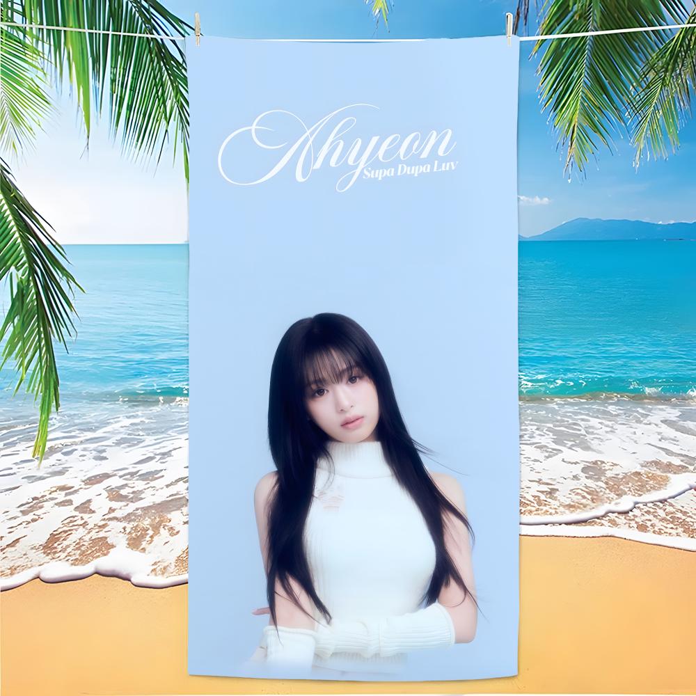 Singer AHYEON Towel Polyester Beach Towel Quick Dry Sand Free Bath Towel for Summer Pool Travel Vacation