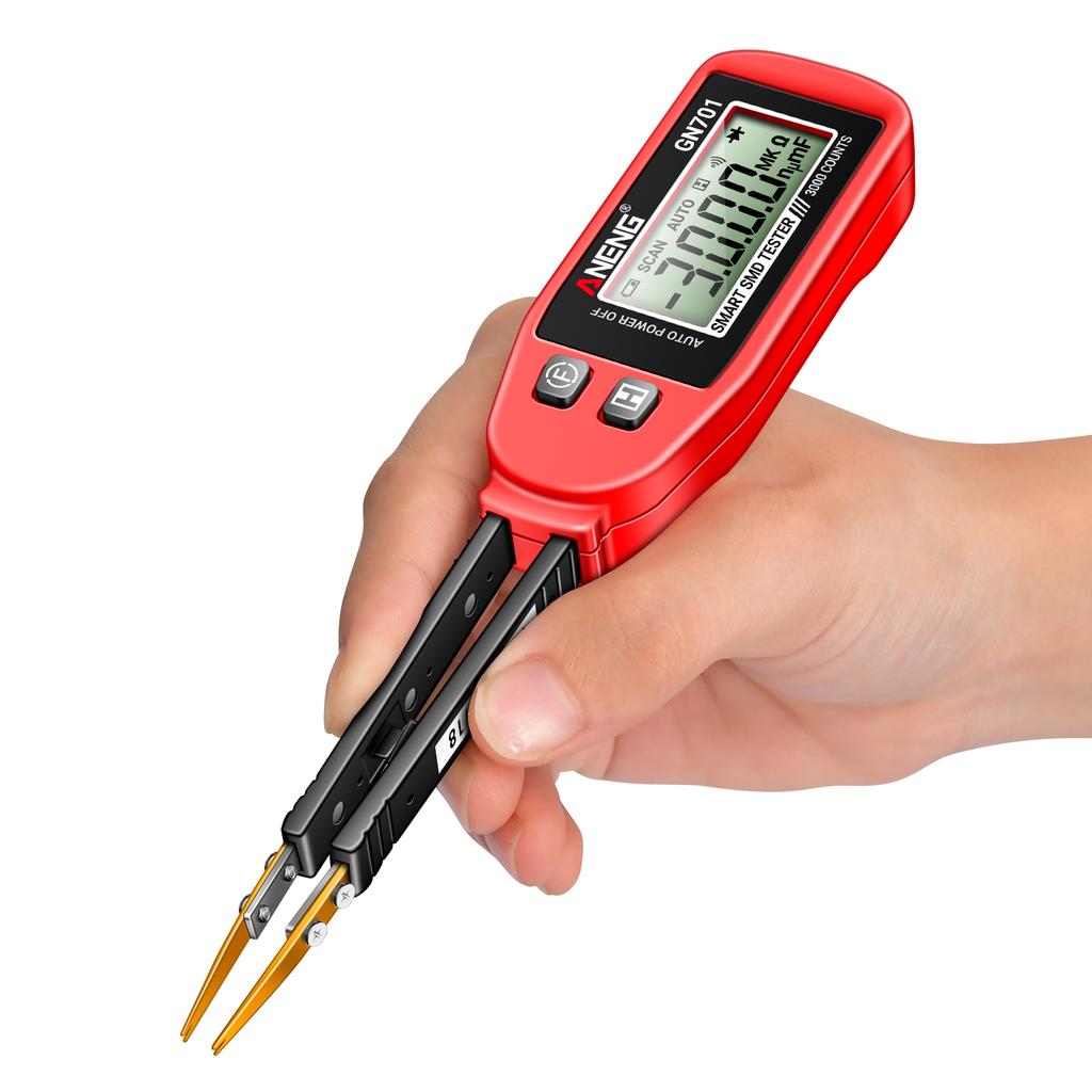 ANENG GN701 Smart SMD Tester 3000 Counts Multimeter Handheld Patch Test Resistance Capacitance