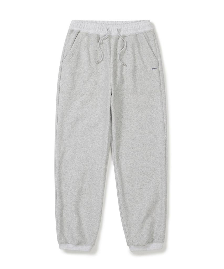 CLOVE [25Fw Clove] Heritage Fleece Jogger Pants (Light Gray)