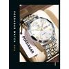 POEDAGAR Orologio da uomo di lusso originale impermeabile luminoso con data settimana acciaio inossidabile quarzo moda