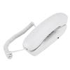 Wandmontage-Festnetztelefonverlängerung ohne Anrufer-ID-Heimtelefon für Hotelfamilien(Weiß)