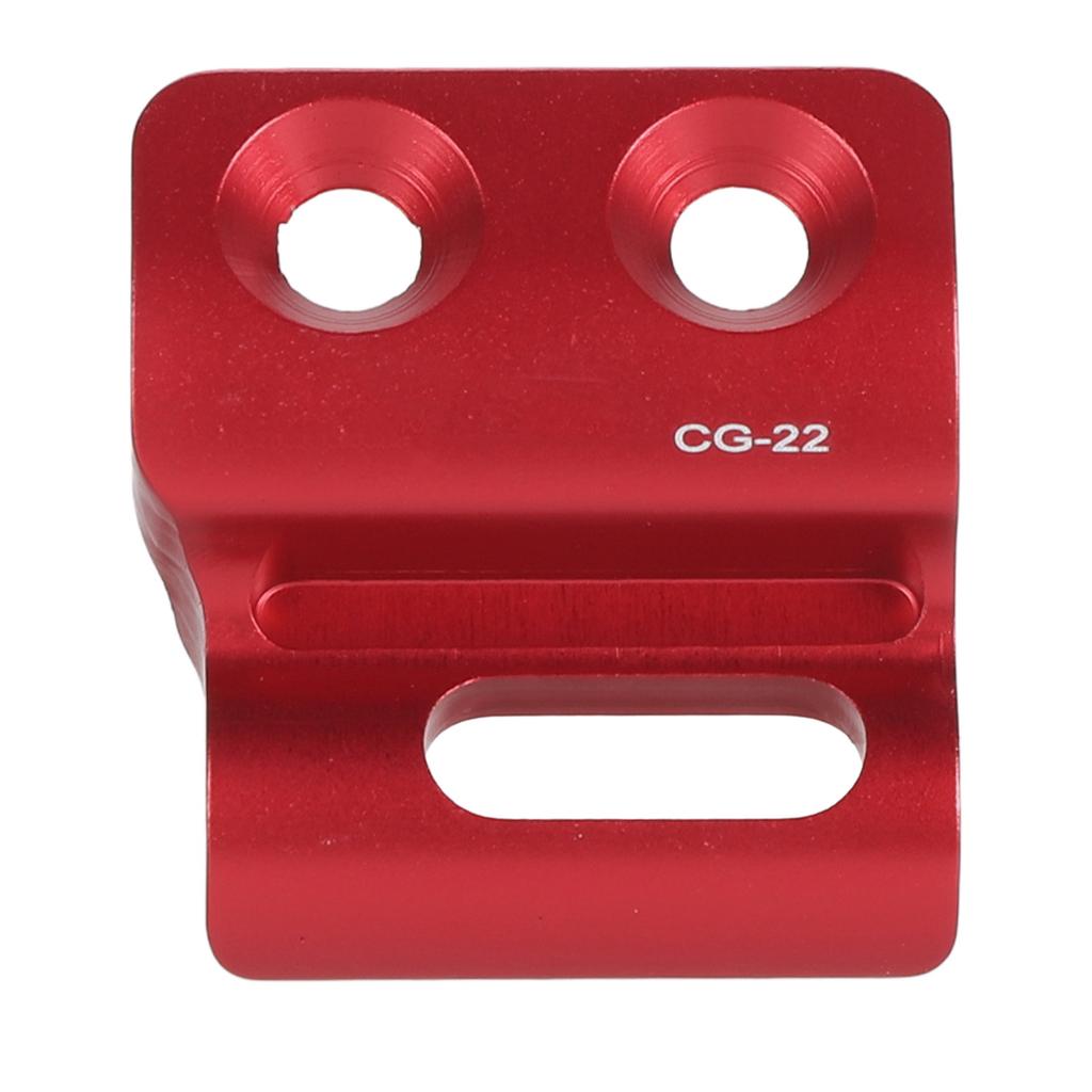 Fahrrad Umwerferaufhänger Aluminium CNC-Bearbeitung Anodische Oxidbeschichtung Rennrad Vorne