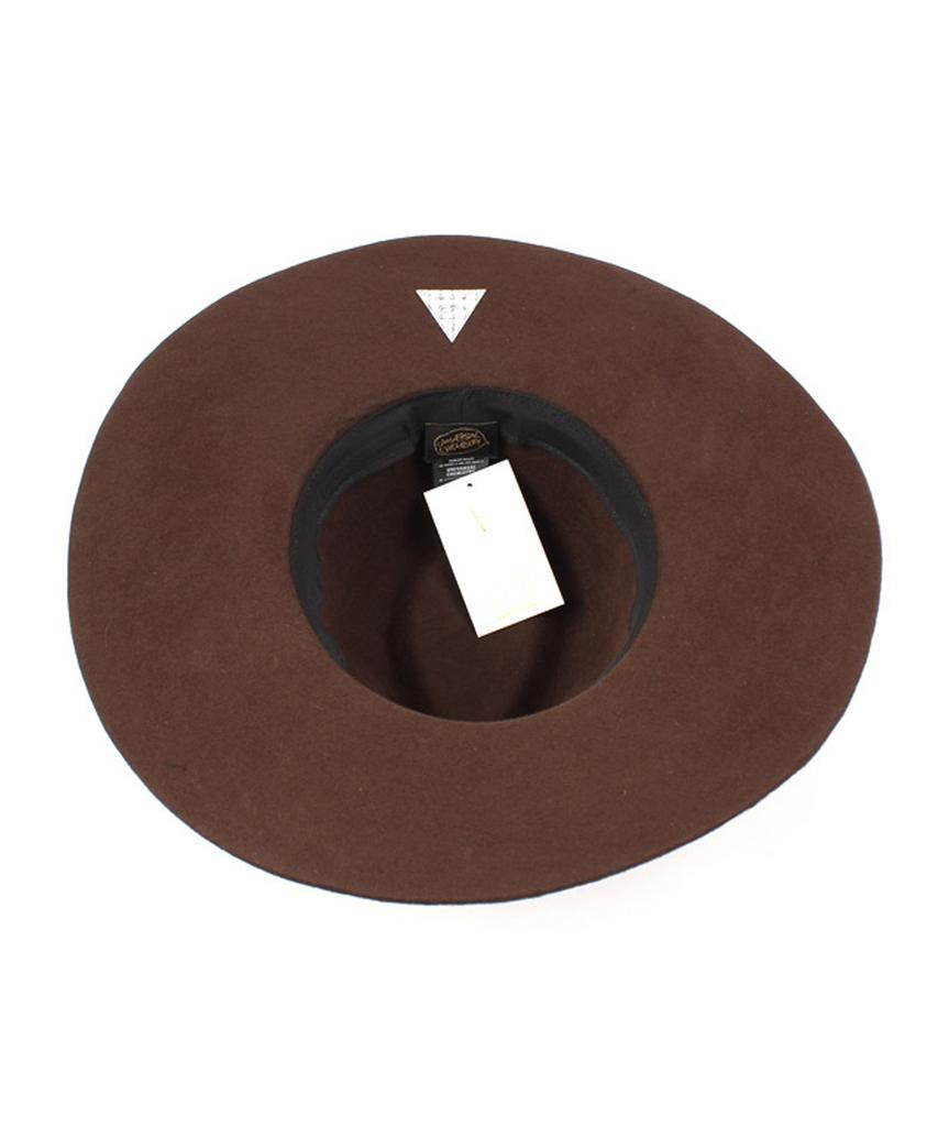 Yunibeosyeolkemiseuteuli Black Metal Long Wool Fedora Br Metal Long Fedora