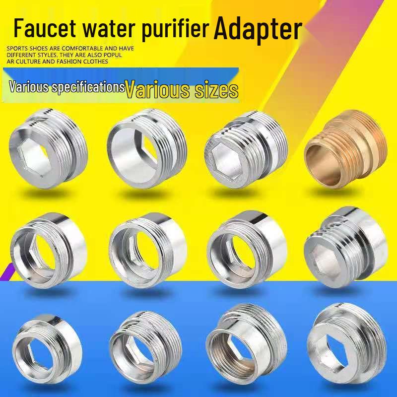 Faucet Adapter & Water Purifier Connector: M22 To 4-Point Coarse Thread Aerator