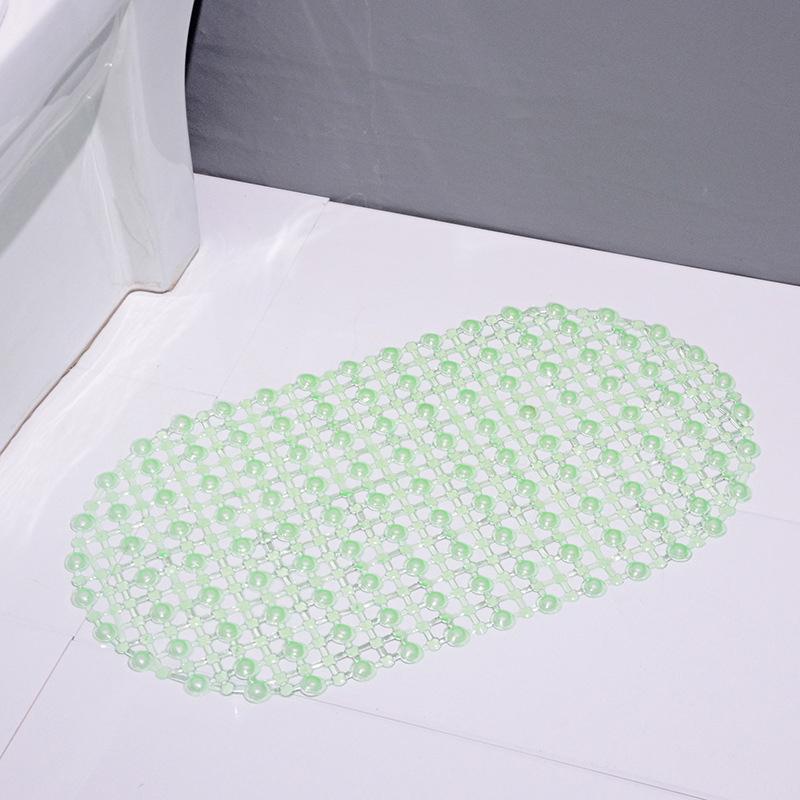 Haushalts-Rutschmatte PVC Badezimmer-Matte mit Massage-Saugnapf Teppich Zubehör