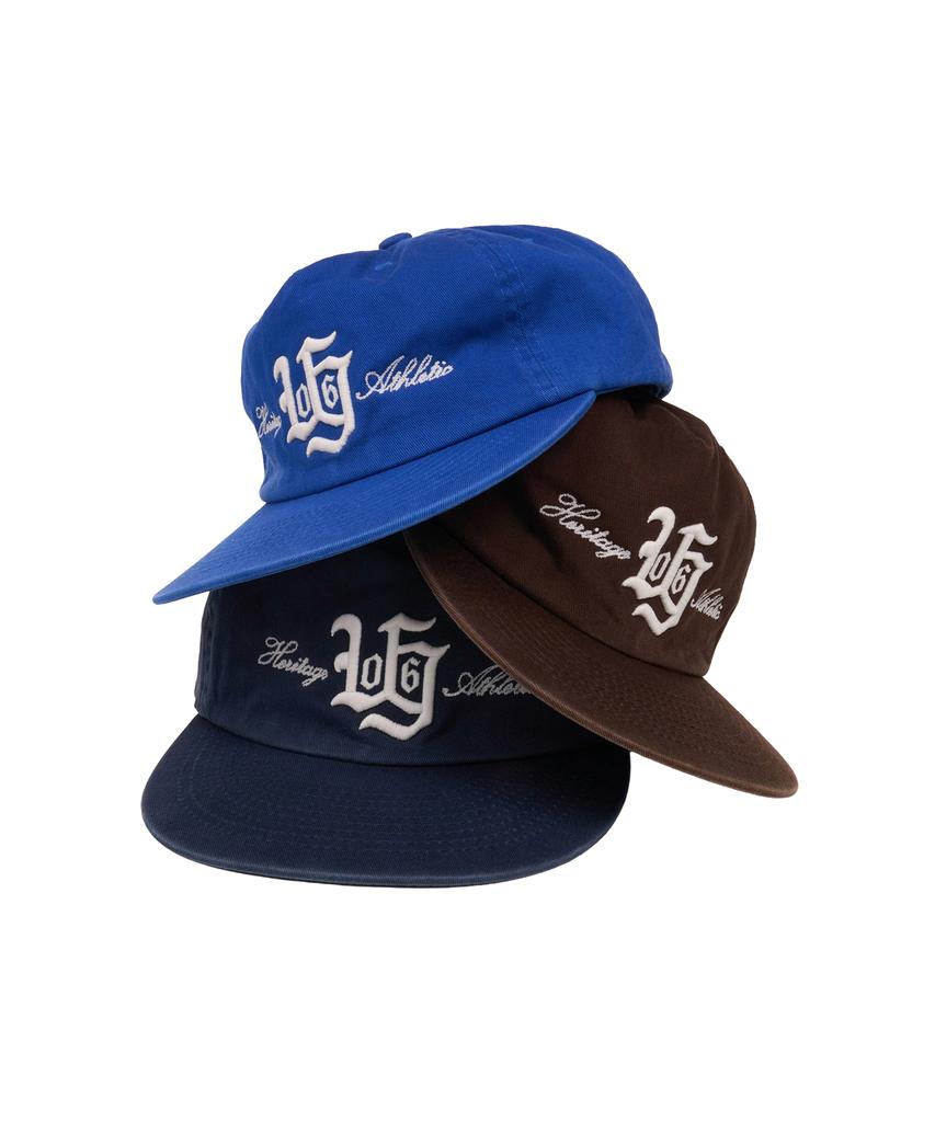 Yunibeoseugameonteu Vtg Typo 5-Panel Washing Cap_Brown