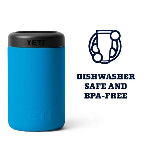 YETI Rambler 12oz Colster Can Insulator for Standard Size Cans, Big Wave Blue