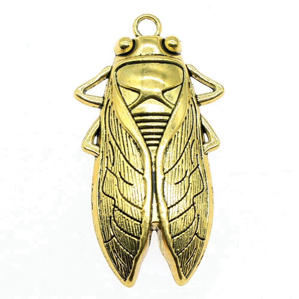 Frogs Insects Charms Vintage Alloy Pendants For Reptile Themed Jewelry