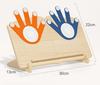 Children's Montessori Math Learning Board: Addition & Subtraction Finger Counting Toy for Kindergarten Cognitive Development.