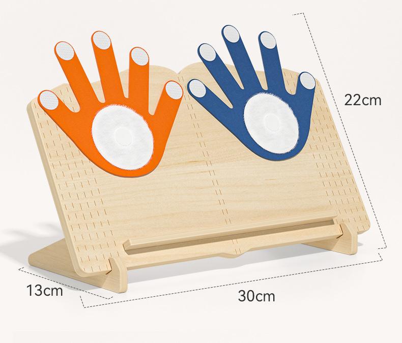 Children's Montessori Math Learning Board: Addition & Subtraction Finger Counting Toy for Kindergarten Cognitive Development.