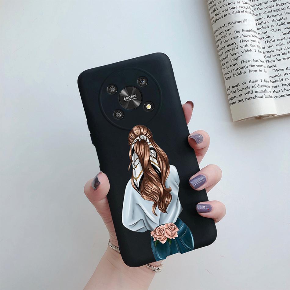 Case For Honor Magic 4 LITE X30 X9 5G Back Cover Super Mom Baby Fashion Girls Soft Phone Case Silicone Funda For Honor X30 Capa