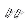 Bike Bicycle Cycling Silicone Elastic Strap for Car Driving Recorder Fixed Bandage Rearview Mirror DVR Fixing Rubber Band Strap
