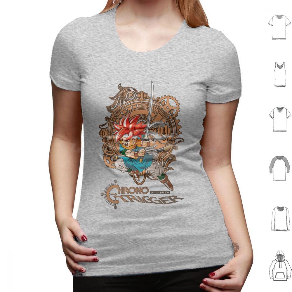 Chrono Trigger 02 Classic T Shirt 6xl Cotton Cool Tee Chrono Trigger Final Fantasy Super Square Enix Video Games Chrono Cross
