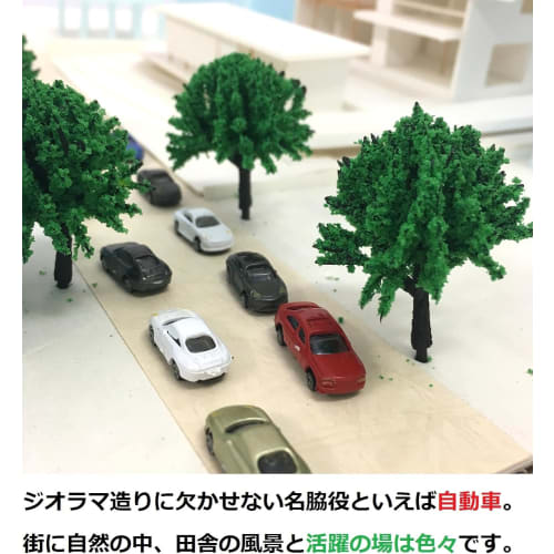 1/100 Scale Miniature Car Set, 20 Cars, Perfect for Dioramas, DIY Train Models, and DIY Dioramas