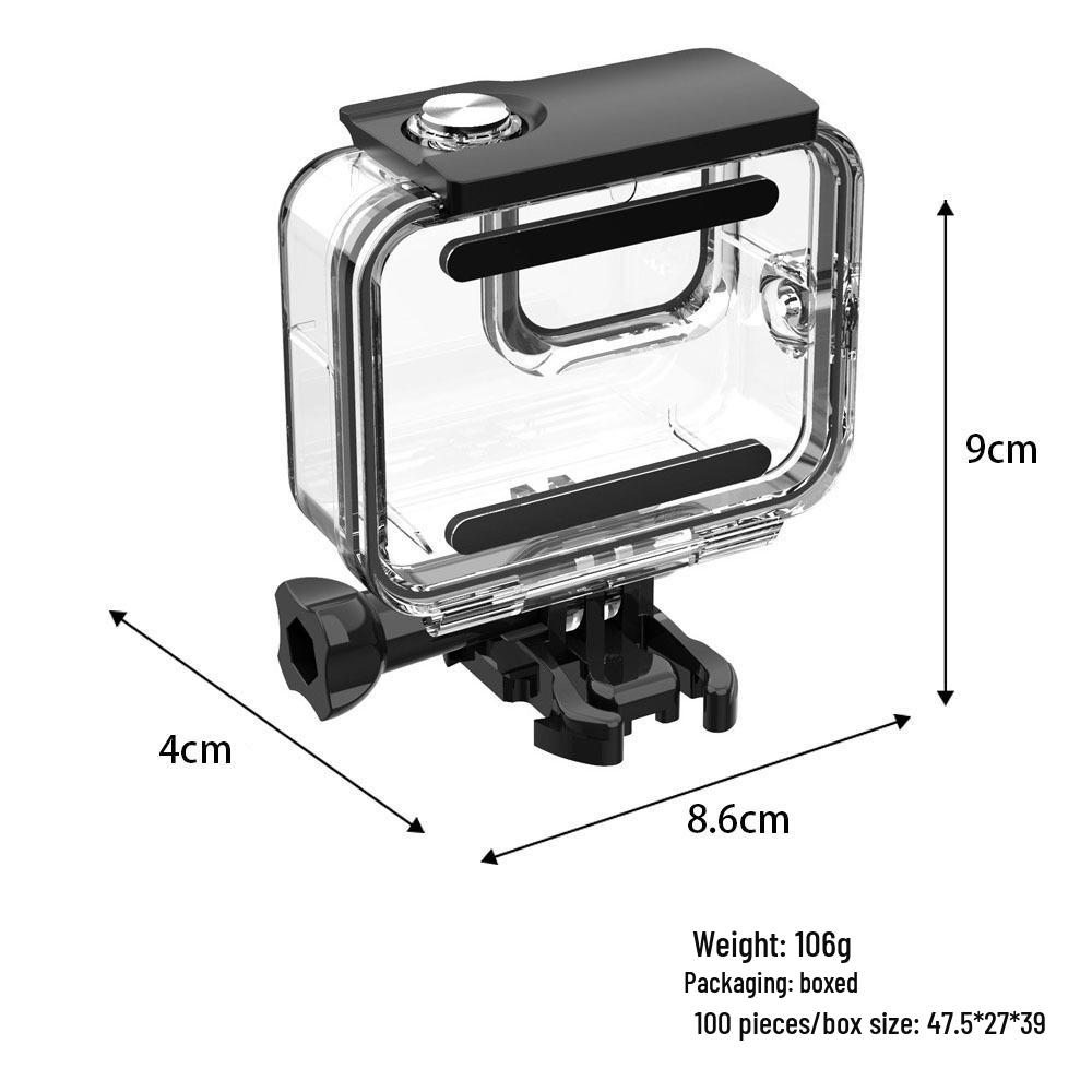 

Водонепроницаемый, Пылезащитный, Ударопрочный Защитный Чехол для Экшн-камеры GoPro Hero8 Аксессуары