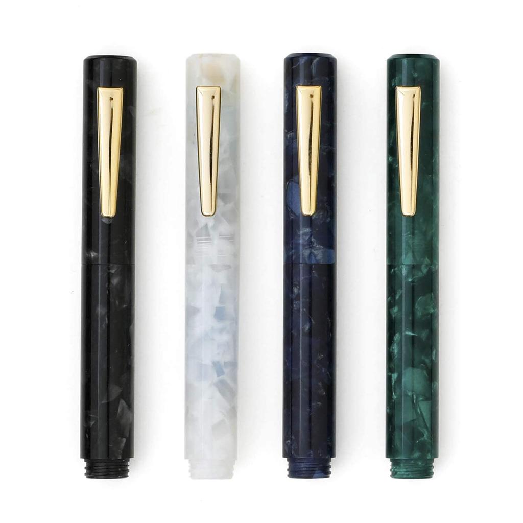 Attache Attache Marble Fountain Pen (Black)