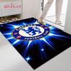 Chelsea FC Logo Carpet Rug for Living Room Bedroom Home Sofa Decoration,Kids Play Nonslip Floor Mat