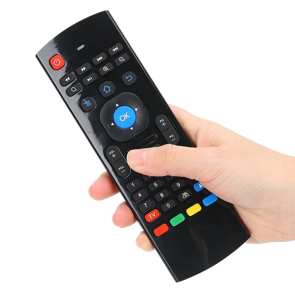 MX3 2.4G Wireless Air Fly Mouse Motion Sensing Infrared Remote Controller for TV PC