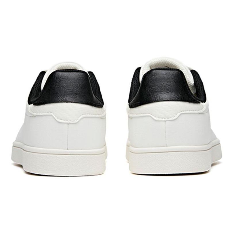 Anta Lifestyle Low Top Sneakers Mens White Black 112018064-1