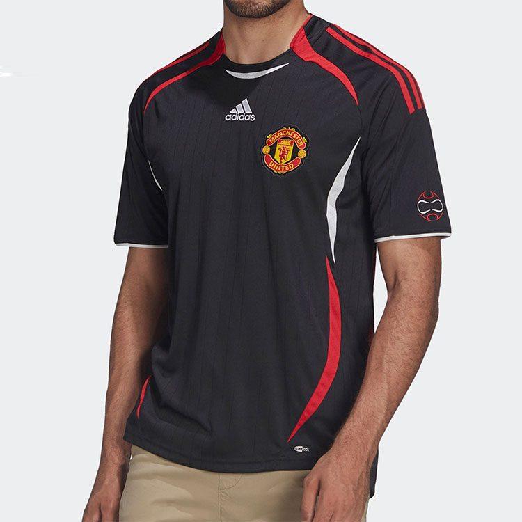 Adidas Manchester United Soccer Jersey Men's Black H13905