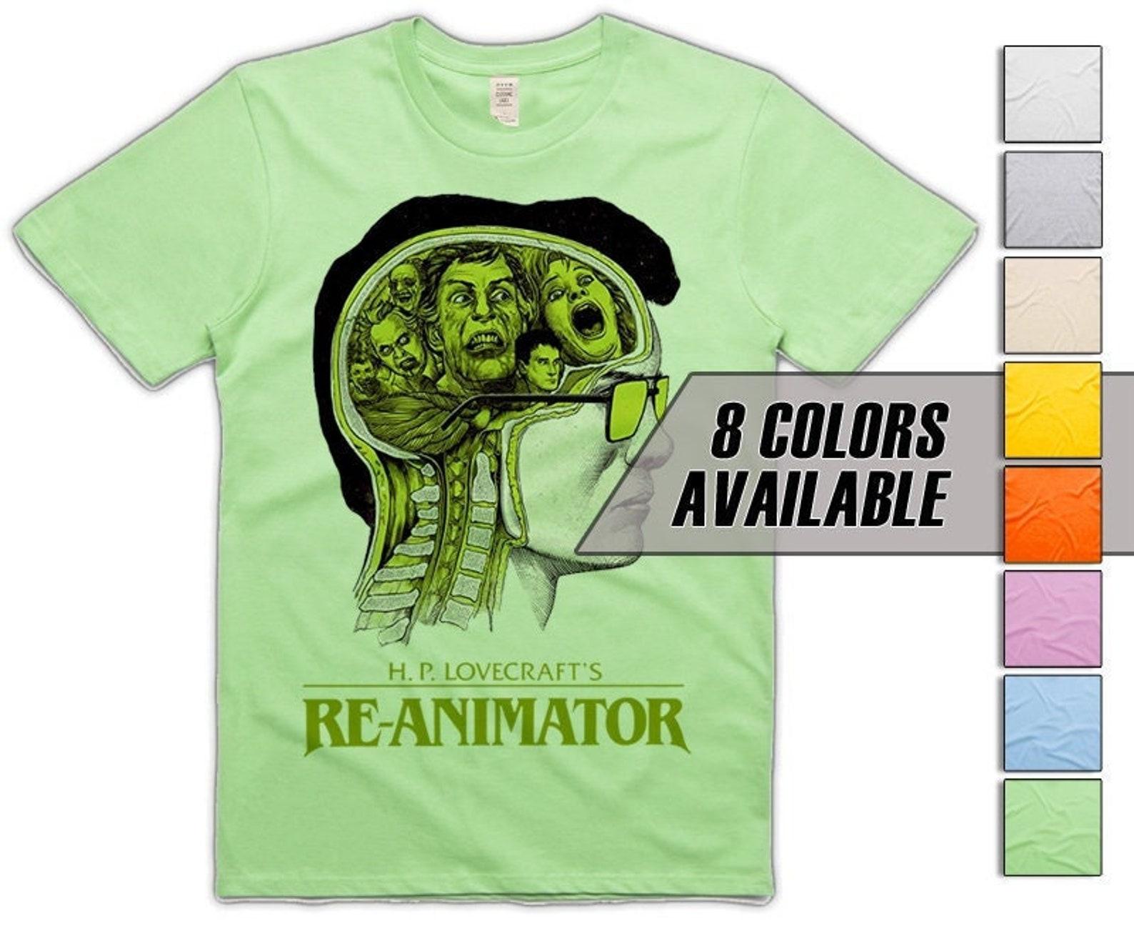 Re-animator V6 (Lovecraft) Men s T-Shirt all sizes S-5XL 8 Colors available L