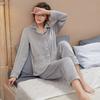 Coral Fleece Pajamas for Women, Autumn and Winter, Thin Flannel Plus-size Loose Plus-size Loungewear for Plus-size Women, Spring/autumn Long-sleeve 