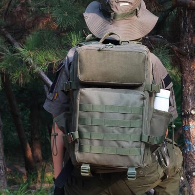 Outdoor Sports Mountaineering Bag Attack Large Bag Travel Backpack Tactical Anti-Fitness Wear Hiking Backpack
