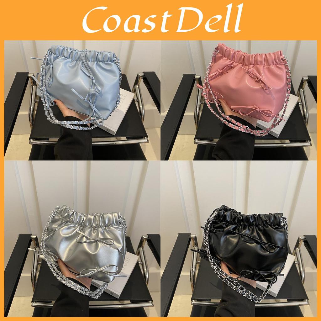 Pu Water Bucket Bag For Women With Magnetic Closure And Inside Phone Pocket For Casual Daily Use