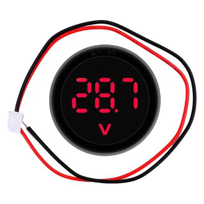Digital Voltmeter - Round Panel Voltmeter, DC4- Display Car Meter | Digital Voltmeter